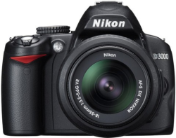 Câmera Digital Nikon D3000 10.2 megapixels - Nikon  